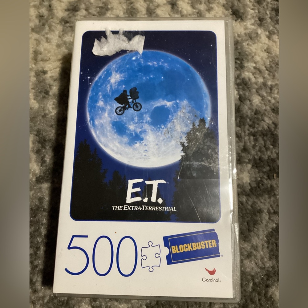 Blockbuster E.T. The Extraterrestrial 500 piece Puzzle